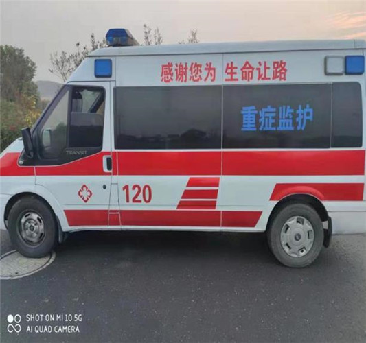 淮上救护车出租服务案例3